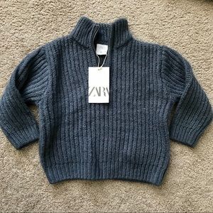 NWT Zara blue sweater 2-3 years